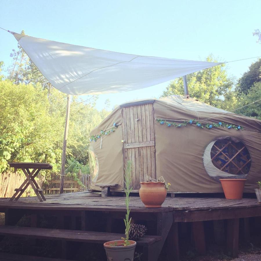Star Gazing Luxury Yurt With River Views, Off Grid Eco Living Vale do Barco Экстерьер фото